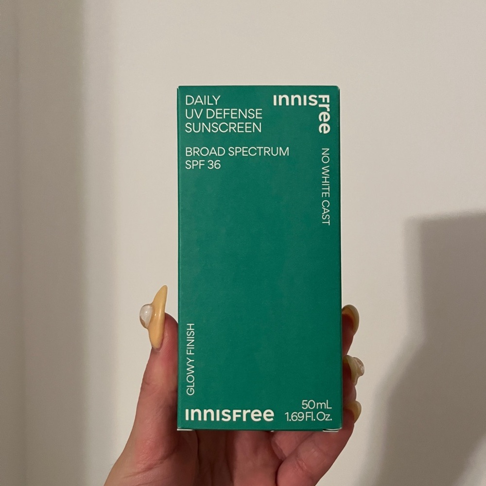 Innisfree Daily UV Defense Sunscreen SPF 36 – 1.69 fl oz / 50 mL